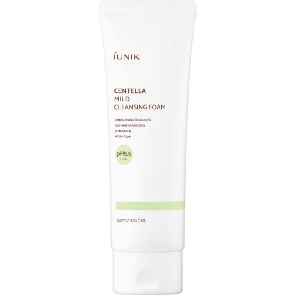 iUNIK Centella Mild Cleansing Foam 120 ml 1 iUNIK Centella Mild Cleansing Foam 120 ml