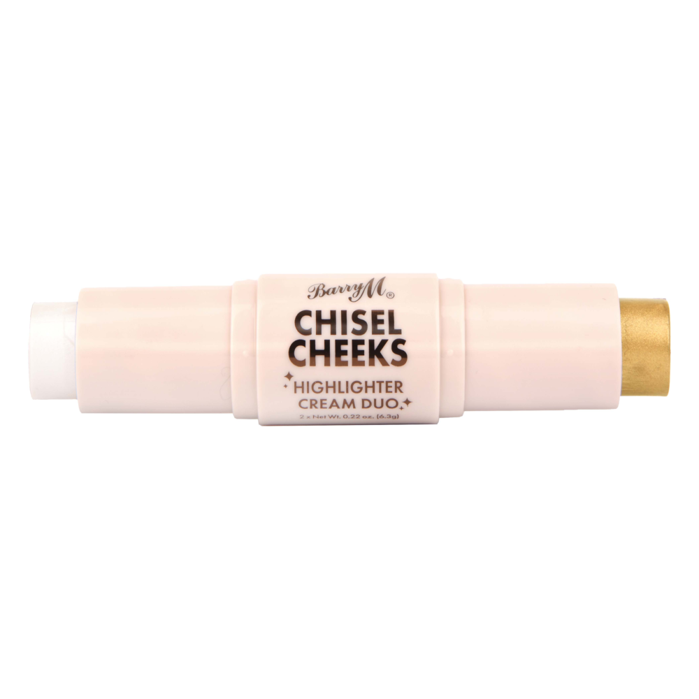 Barry M Chisel Cheeks Highlighter Cream Duo 1 Barry M Chisel Cheeks Highlighter Cream Duo