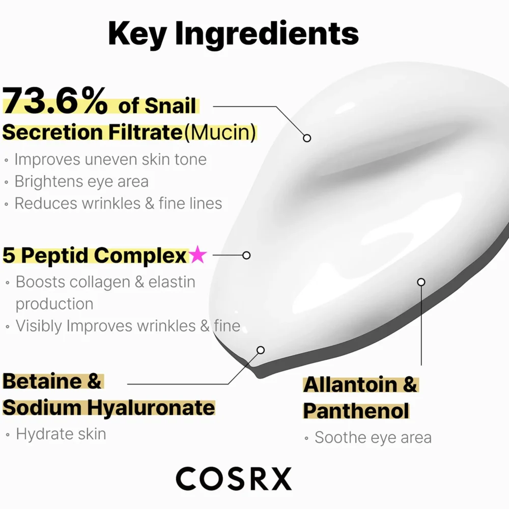 Cosrx Advanced Snail Peptide Eye Cream