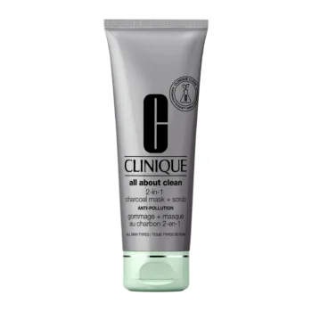 Clinique All About Clean 2 In 1 Charcoal Mask + Scrub Cleanser 100 ml