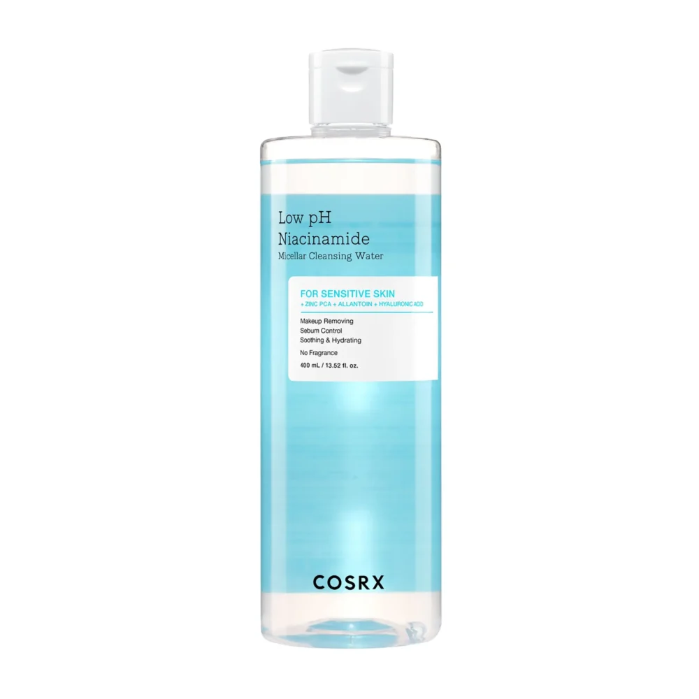 Cosrx Low pH Niacinamide Micellar Cleansing Water 400 ml 1 Cosrx Low pH Niacinamide Micellar Cleansing Water 400 ml