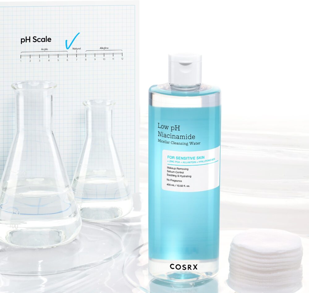 Cosrx Low pH Niacinamide Micellar Cleansing Water 400 ml 3 Cosrx Low pH Niacinamide Micellar Cleansing Water 400 ml