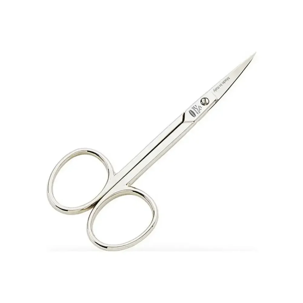 Premax Classica Traditional Carbon Steel Nickel Plated Curved Cuticle Scissors