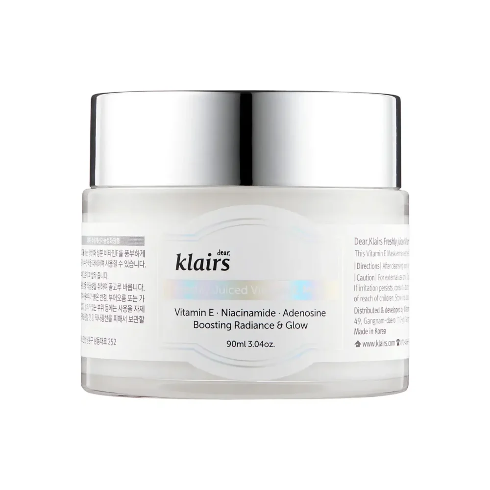 Klairs Freshly Juiced Vitamin E Moisturizer Mask 90 ml 1 Klairs Freshly Juiced Vitamin E Moisturizer Mask 90 ml
