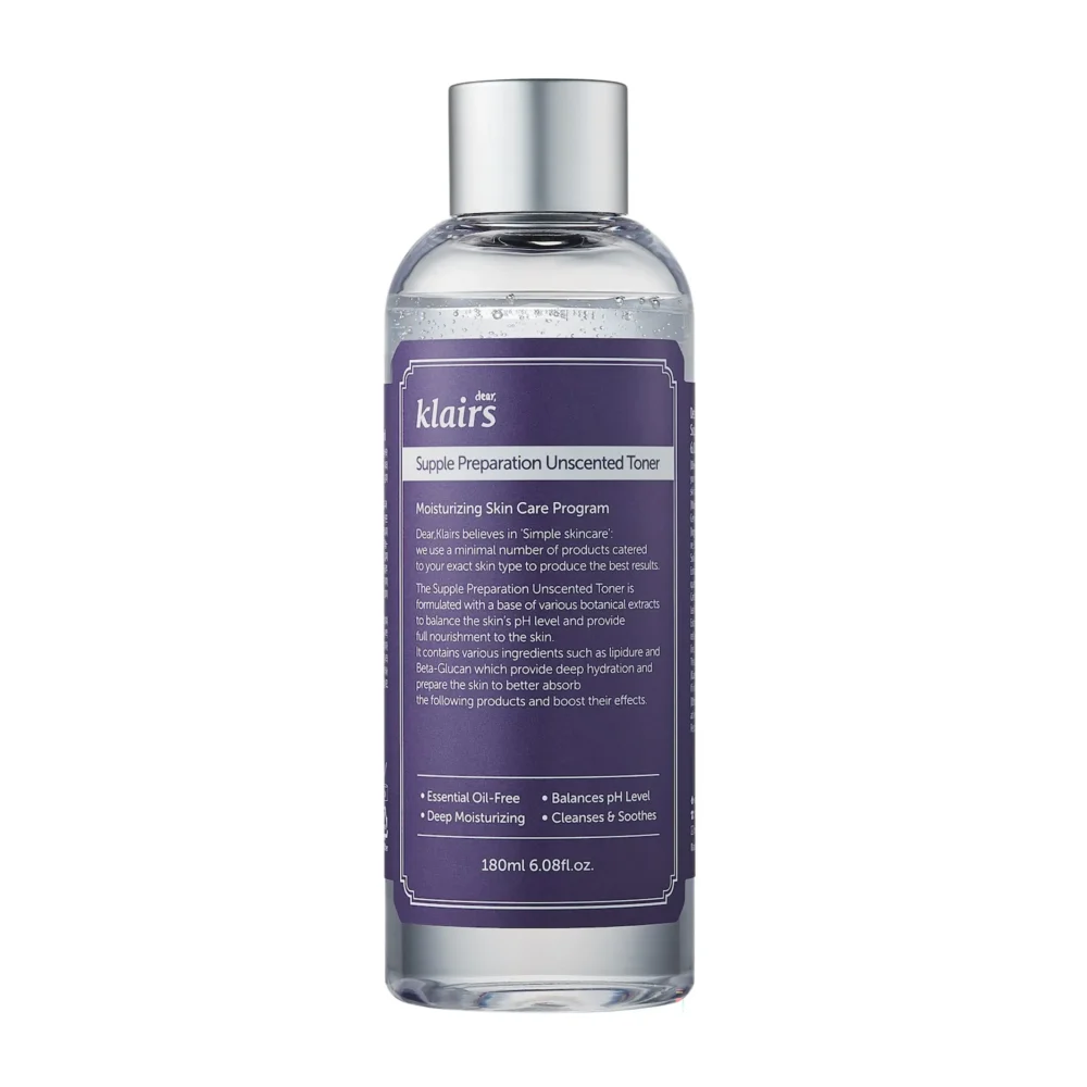 Klairs Supple Preparation Unscented Toner 180 ml