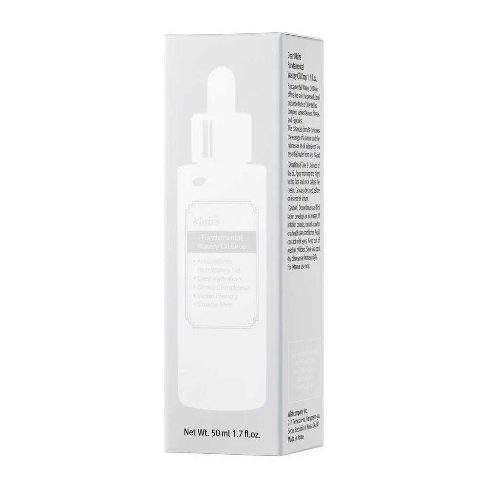 Klairs Fundamental Watery Oil Drop 50 ml 2 Klairs Fundamental Watery Oil Drop 50 ml
