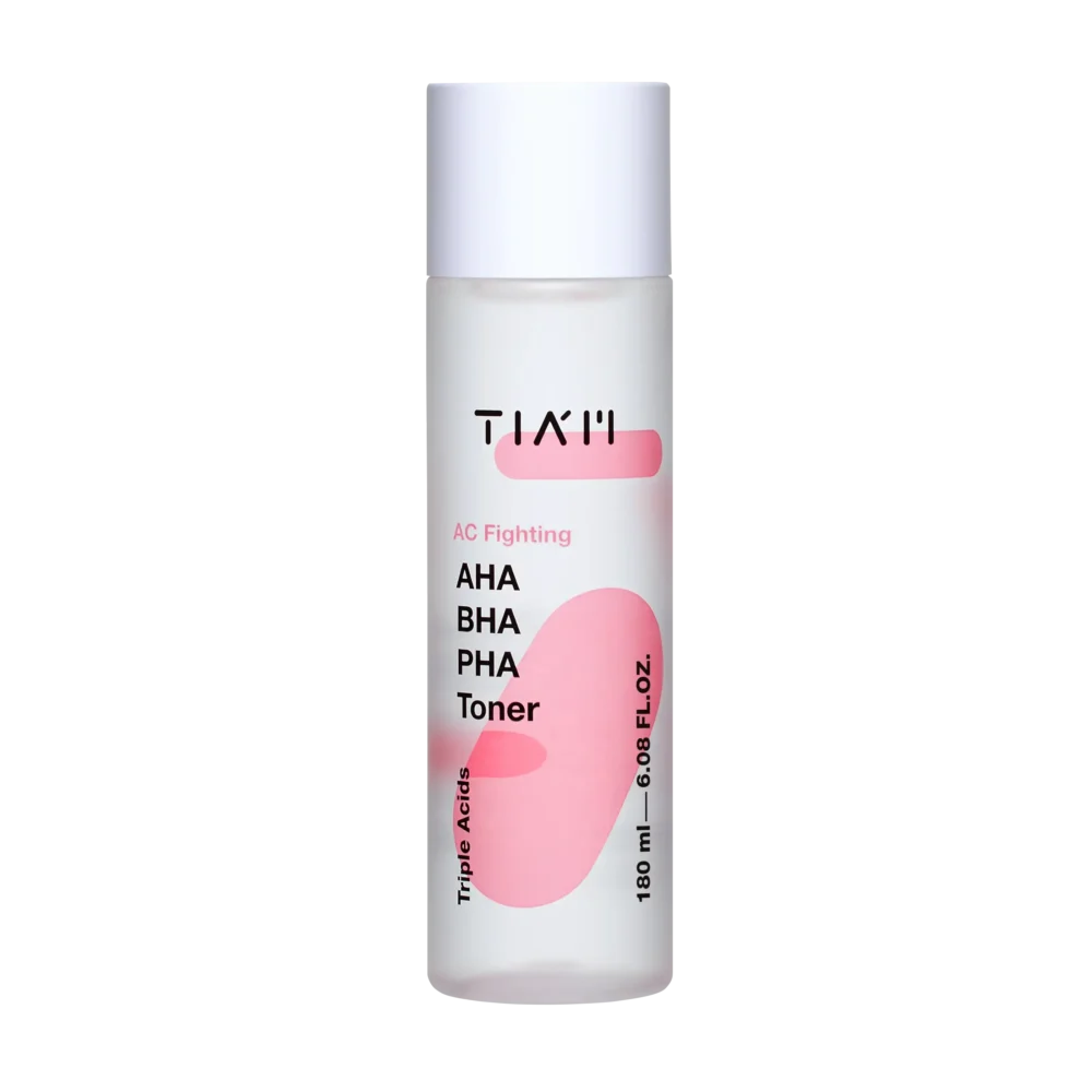 TIAM AC Fighting AHA BHA PHA Toner 180 ml 1 TIAM AC Fighting AHA BHA PHA Toner 180 ml