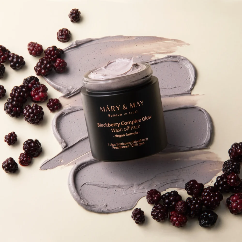 Mary&May Blackberry Complex Glow Wash off Pack 125g 3 Mary&May Blackberry Complex Glow Wash off Pack 125g