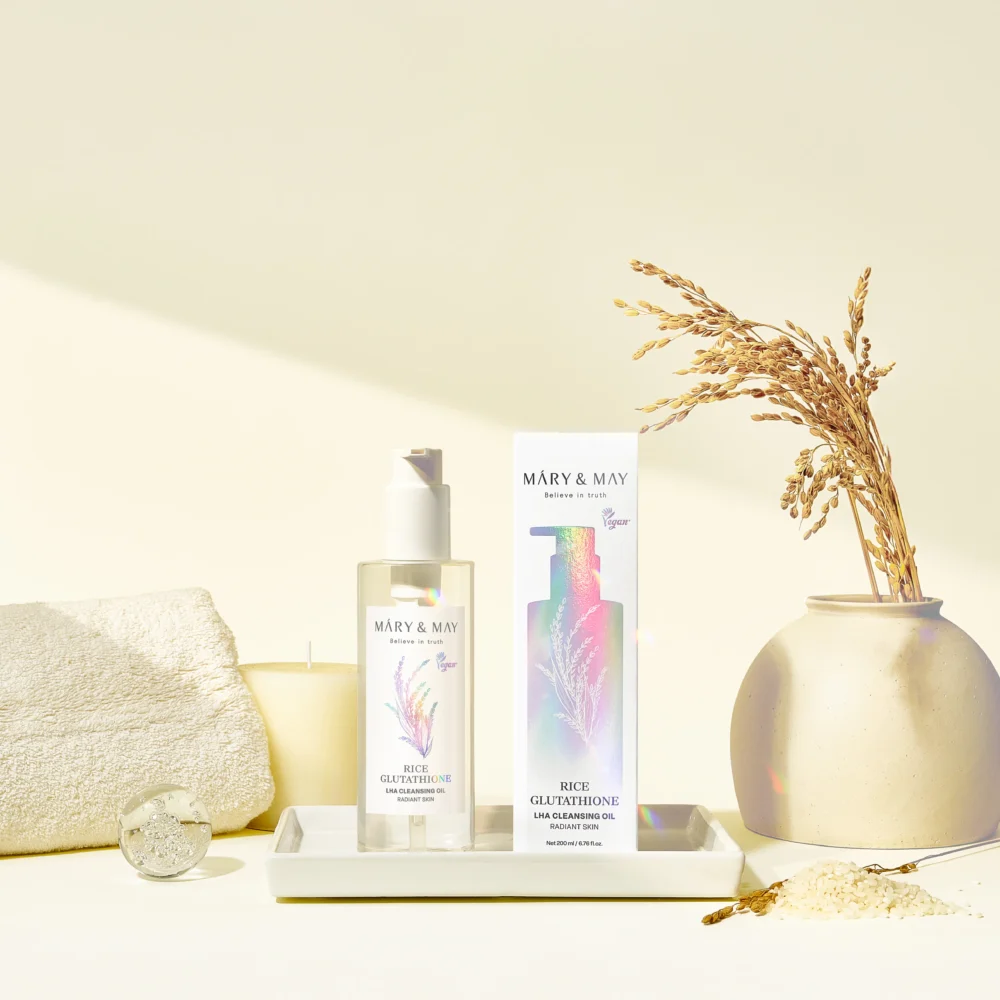 Mary&May Rice Glutathione LHA Cleansing Oil 200 ml 3 Mary&May Rice Glutathione LHA Cleansing Oil 200 ml