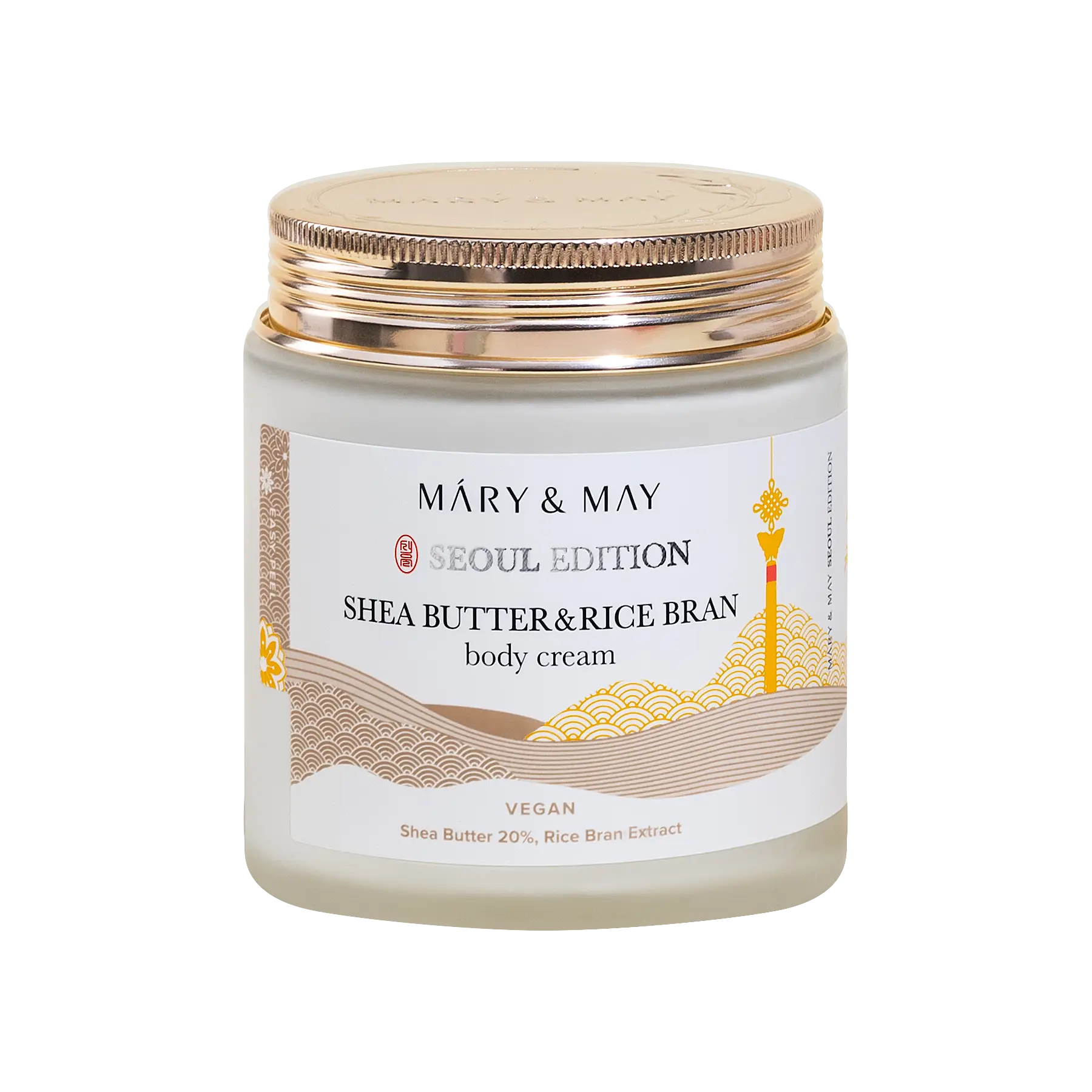 May Shea Mary&May Shea Butter & Rice Bran Body Cream 250 ml